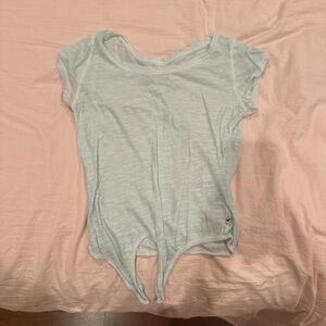 Hollister Light Blue Short Sleeve Tee